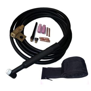 ANTORCHA TIG WP26V-12-2 VALVULA DE GAS EN EL MANGO Y CABLE 10-25 MTS PROWELD