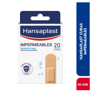 CURITAS IMPERMEABLES CAJA X 100 UNDS HANSAPLAST