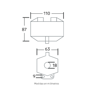 BLOQUEADOR PLUG CABLE 13 MM YALE - Imagen 2